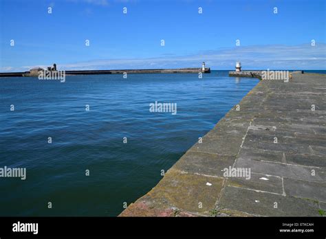 whitehaven harbour and marina on a sunny day Stock Photo - Alamy