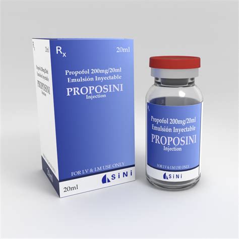 Propofol Injection Manufacturers, Suppliers, Exporter in India | SiNi ...