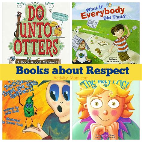 8 Awesome Books about Respect for Kids - The Activity Mom