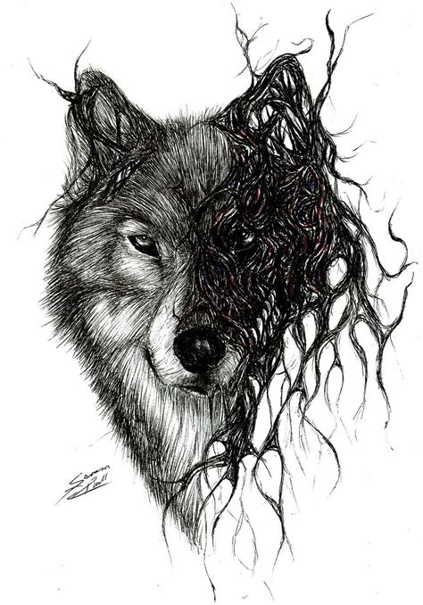 Wolf by Mixielion on DeviantArt | Wolf tattoo design, Wolf tattoos ...