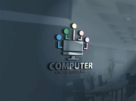 Computer Shop Logo Design