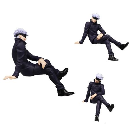 Buy Trunkin Jujutsu Kaisen Sitting Gojo Satoru Anime Figure Action ...