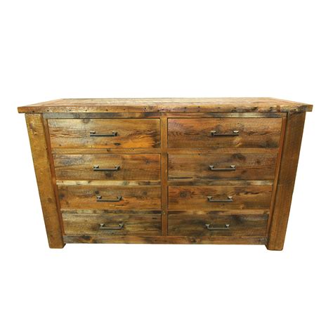 Rustic Lodge Wood Dresser | Four Corner Furniture | Bozeman MT