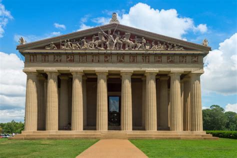 Nashville, Tennessee Boasts A Full-size Replica Of The Parthenon ...