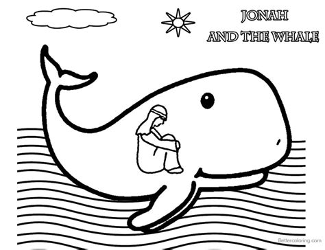 Coloring Pages of Jonah And The Whale - Free Printable Coloring Pages