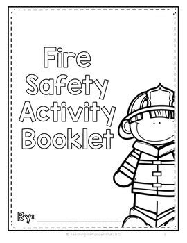 Fire Safety Activities (Fire Prevention Week) by Teaching in a Wonderland