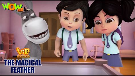 Vir The Robot Boy New Episodes | The Magical Feather | Hindi Cartoon ...