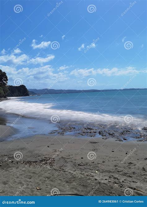 Panama tropical beach stock image. Image of water, dawn - 264983061