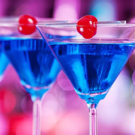 Blue Martini Recipe with Citrus Vodka and Island Punch Schnapps ...