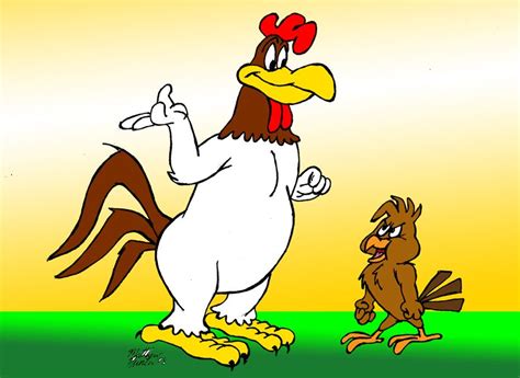 What Does Foghorn Leghorn Say | Foghorn Leghorn- Henery Hawk by ...