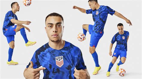 Nike reveals 2022 U.S. World Cup kits, including blue ice-dyed away ...