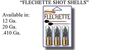 12 Gauge Flechette Shot Shels - 3 Units Per Package - G12-015