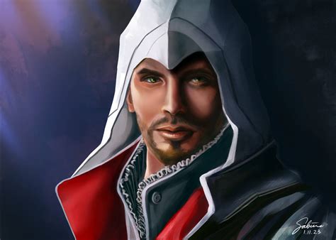 Ezio Auditore Brotherhood by CierinBlue on DeviantArt