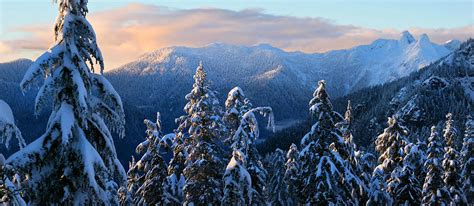 Snowy Mountain Landscape Photography