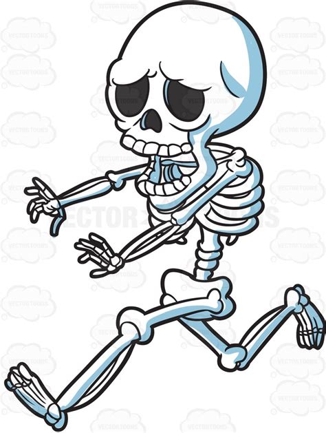 Skeleton Cartoon Drawing at GetDrawings | Free download