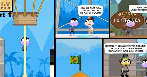 Fast Panda Comics: Fast Panda's Poptropica adventures: Early poptropica ...