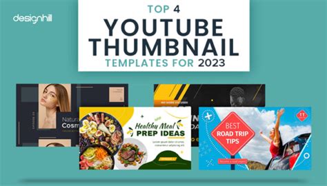 Top 4 YouTube Thumbnail Templates For 2023