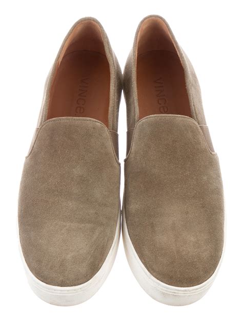 Vince Suede Slip-On Sneakers - Shoes - WVN27094 | The RealReal