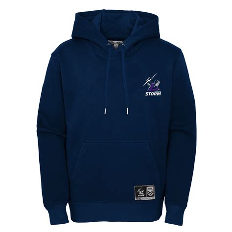 Melbourne Storm NRL 2022 Outerstuff Dual Logo Hoody Size S-5XL!