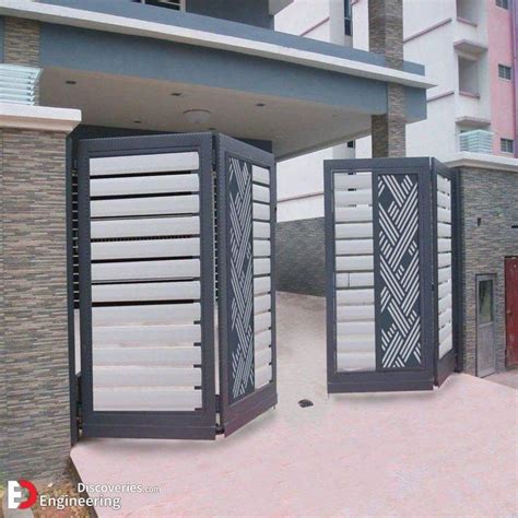 50 Modern Iron Main Gate Ideas To Mesmerize You - Engineering ...