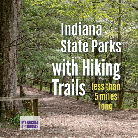 7 Indiana State Parks with Excellent Hiking Trails Less than 5 Miles ...