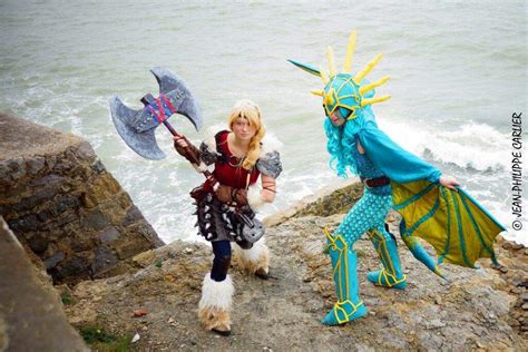 Shooting duo Astrid & Stormfly [Httyd] | Cosplay Amino