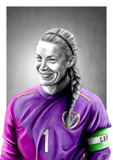 Emma Byrne Republic of Ireland Womens National Team Goalkeeper Footbal ...