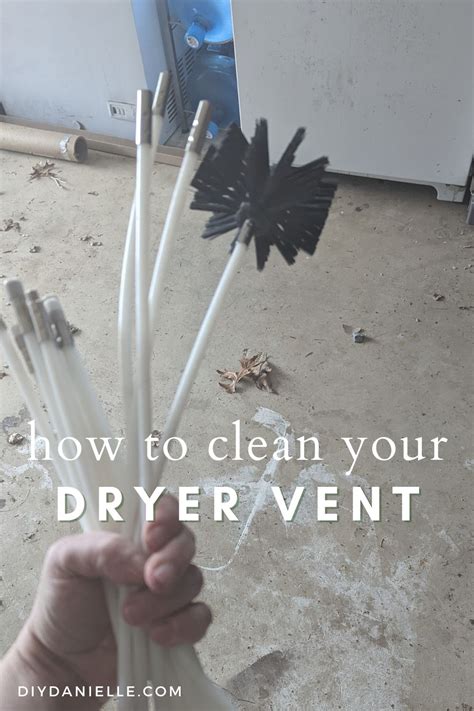 How to Clean Your Dryer Vent - DIY Danielle®