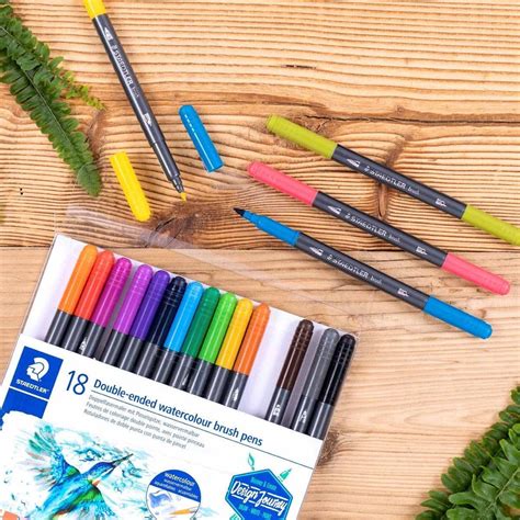 Rotuladores Acuarelables STAEDTLER Marsgraphic Duo 3001TB18 | STAEDTLER ...