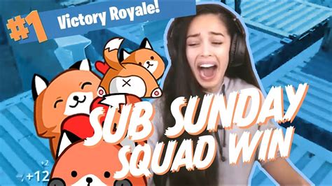 Squads with Viewers! Valkyrae Fortnite - YouTube