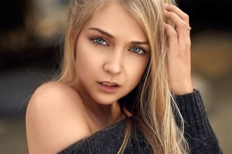 Madlen by Alex Fetter on 500px | Blonde hair blue eyes, Long hair ...