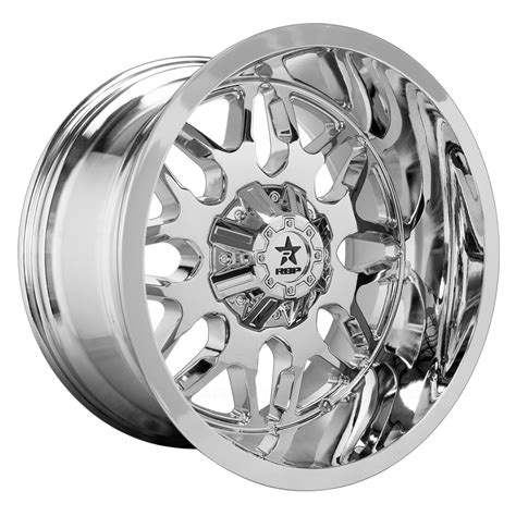 RBP Wheels 73R Atomic - Chrome Rim Wheel Size 24x14 - Performance Plus Tire