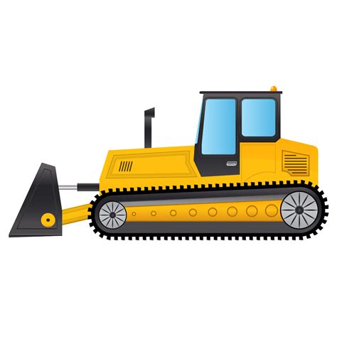 Bulldozer Icon Cartoon Bulldozer Transparent Background Png Clipart ...