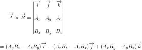 Formulas for Vectors