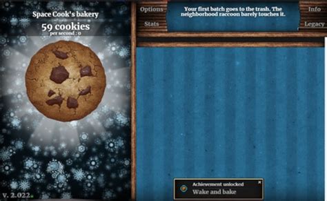 Cookie clicker spacebar