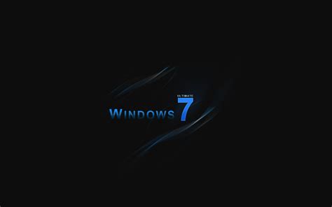 🔥 [50+] Windows 7 Wallpapers Black | WallpaperSafari