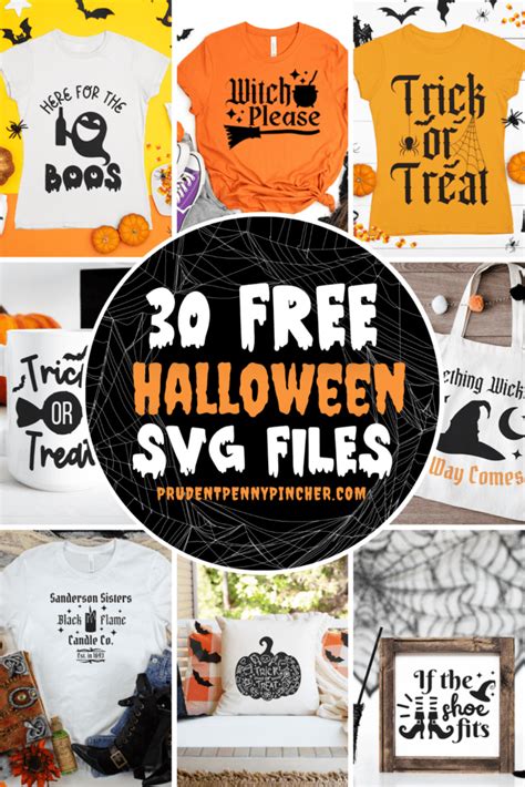 30 Free Halloween SVG Files - Prudent Penny Pincher