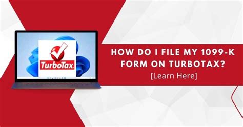 How Do I File My 1099-k Form on TurboTax? [Learn Here] - Mwjconsultancy ...