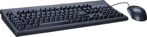 Amazon.com: Combo 104KEY PS2 Keyboard Black with Optical 2BTN Mouse ...