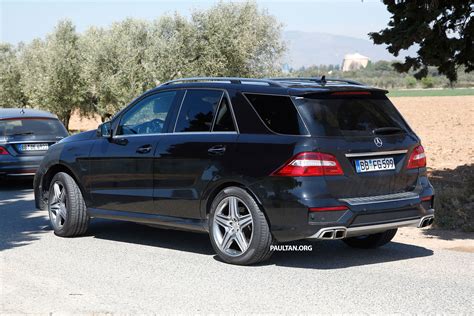 SPYSHOTS: Mercedes-Benz ML gets revised interior Mercedes-ML63-AMG ...