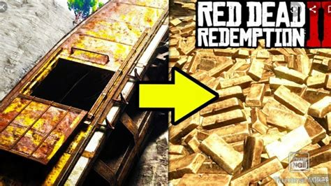 The Train wreck gold bars|Red Dead Redemption № 2 - YouTube