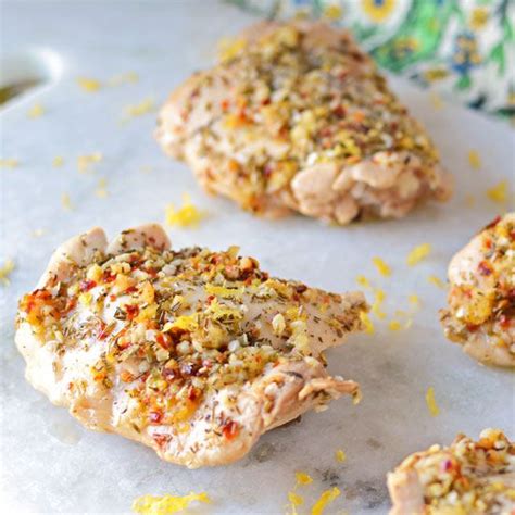 Lemon Herb Crusted Chicken Thighs Recipe on Food52