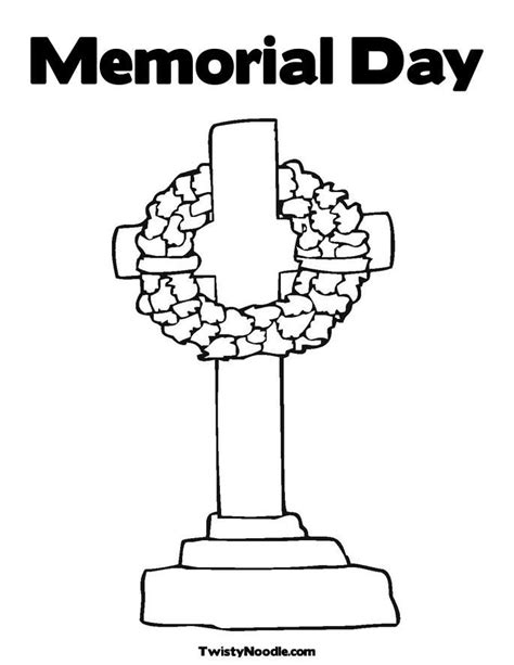 memorial day coloring sheets printable | Free Printable Memorial Day ...