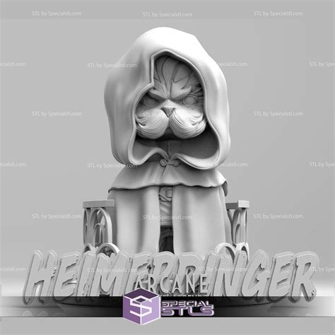 Heimerdinger Arcane 3D Model V2 | SpecialSTL