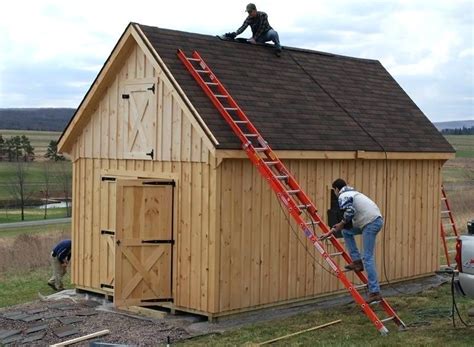 12x20 Shed With Loft Shed Plans 12x20 Lofted Barn Cabin#12x20 #barn # ...