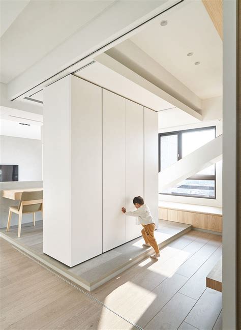 Playful Modern Taiwanese Homes With Slides Inside Small Staircase ...