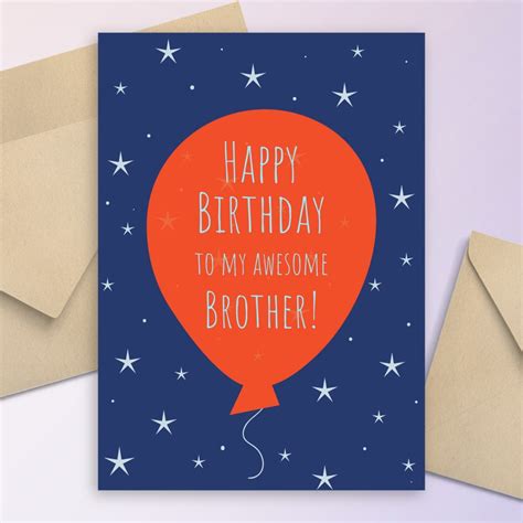 What To Write In A Birthday Card For A Brother - Birthday Messages