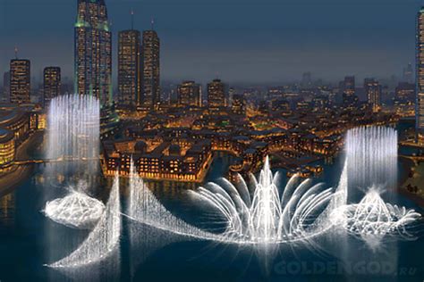 The Dubai Fountain:Asia Tour and Travel