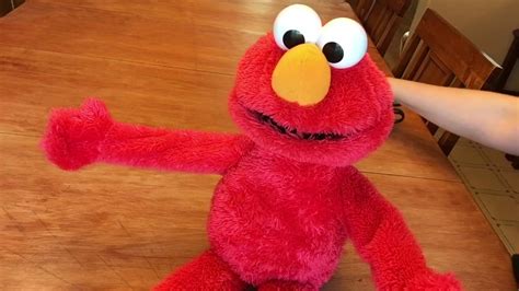 Big Hugs Elmo Without Fur - YouTube