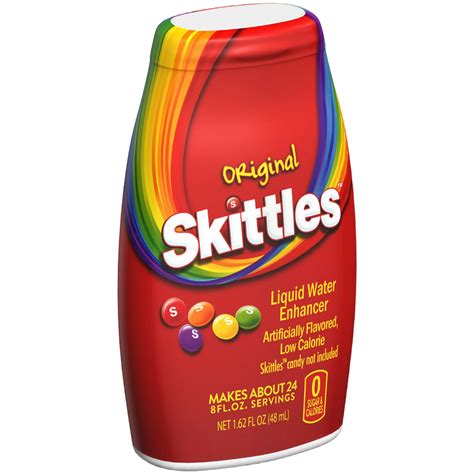 Skittles Original Sugar Free Liquid Water Enhancer (Makes 24 Servings ...